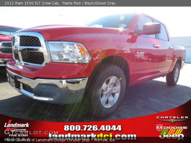 2013 Ram 1500 SLT Crew Cab in Flame Red