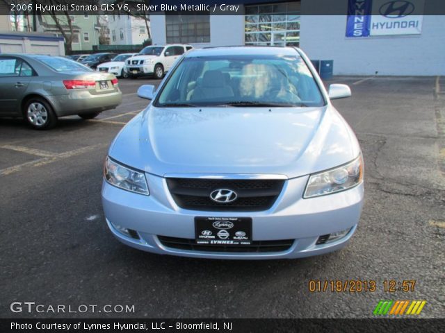 2006 Hyundai Sonata GLS V6 in Silver Blue Metallic