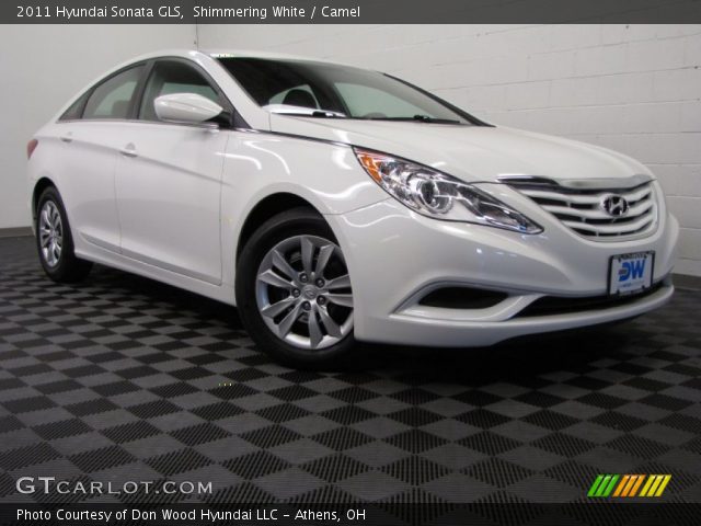 2011 Hyundai Sonata GLS in Shimmering White