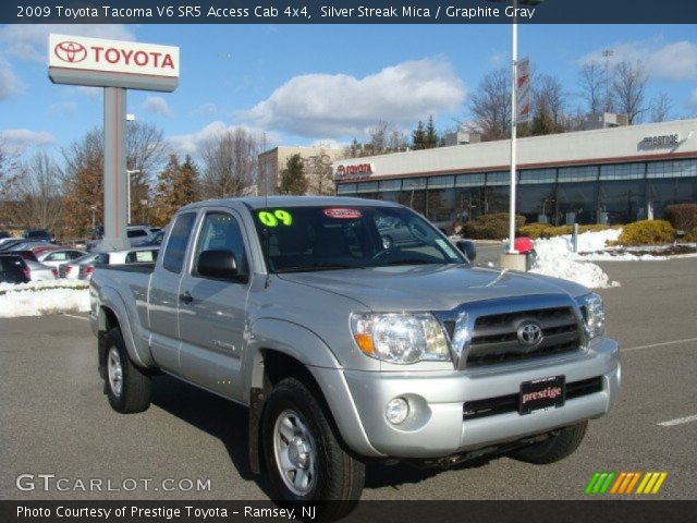 2009 Toyota Tacoma V6 SR5 Access Cab 4x4 in Silver Streak Mica