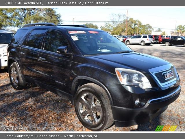 2008 GMC Acadia SLT in Carbon Black Metallic