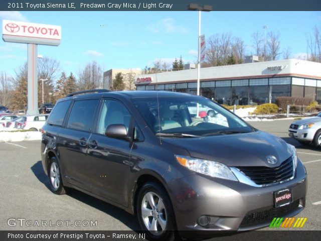 2011 Toyota Sienna LE in Predawn Gray Mica