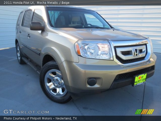 2011 Honda Pilot LX in Mocha Metallic