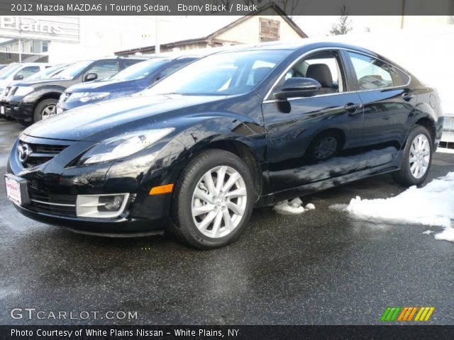 2012 Mazda MAZDA6 i Touring Sedan in Ebony Black