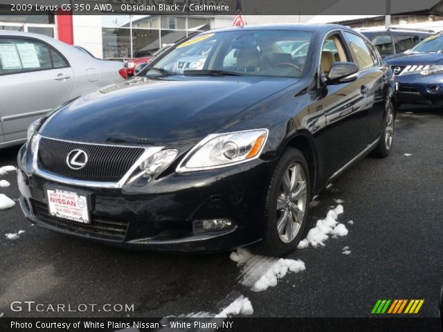 2009 Lexus GS 350 AWD in Obsidian Black
