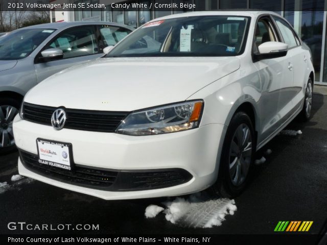 2012 Volkswagen Jetta SE Sedan in Candy White
