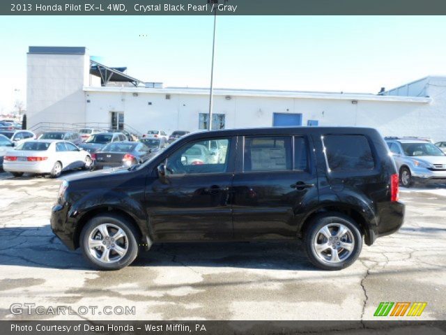 2013 Honda Pilot EX-L 4WD in Crystal Black Pearl