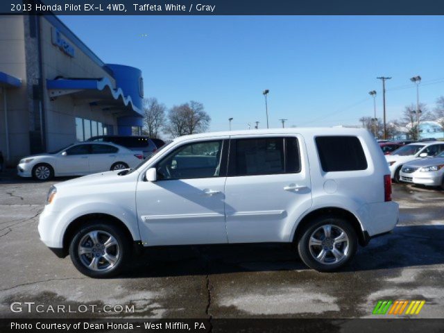 2013 Honda Pilot EX-L 4WD in Taffeta White