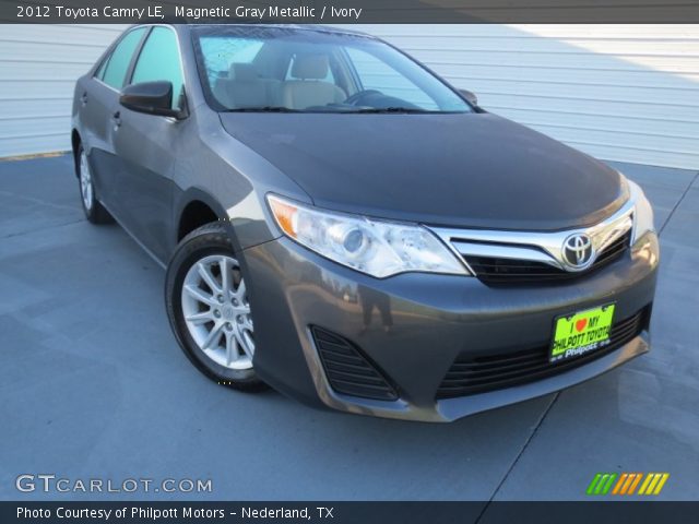 2012 Toyota Camry LE in Magnetic Gray Metallic