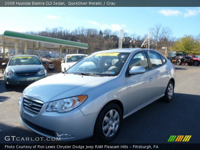 2008 Hyundai Elantra GLS Sedan in QuickSilver Metallic