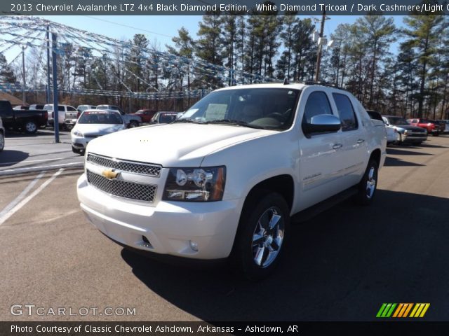 2013 Chevrolet Avalanche LTZ 4x4 Black Diamond Edition in White Diamond Tricoat