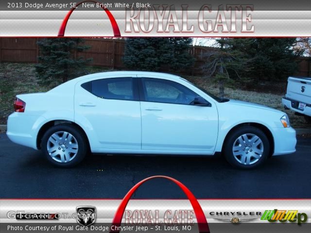 2013 Dodge Avenger SE in New Bright White