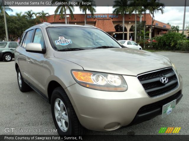 2007 Hyundai Santa Fe GLS in Golden Beige