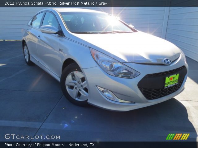 2012 Hyundai Sonata Hybrid in Silver Frost Metallic