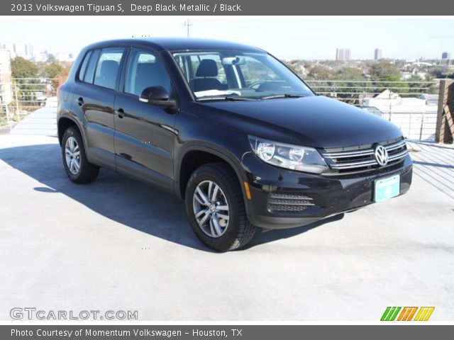 2013 Volkswagen Tiguan S in Deep Black Metallic