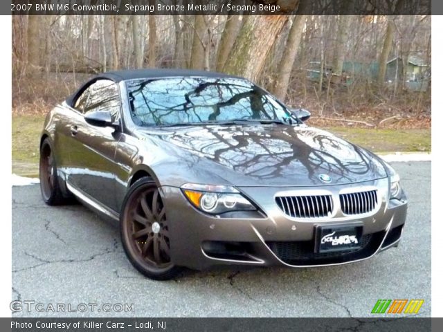 2007 BMW M6 Convertible in Sepang Bronze Metallic