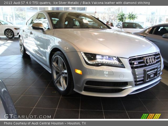 2013 Audi S7 4.0 TFSI quattro in Ice Silver Metallic