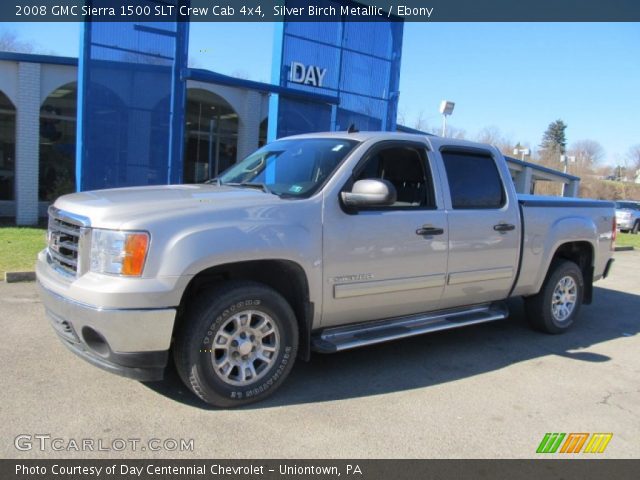 2008 GMC Sierra 1500 SLT Crew Cab 4x4 in Silver Birch Metallic