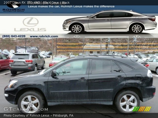 2007 Lexus RX 350 AWD in Black Onyx