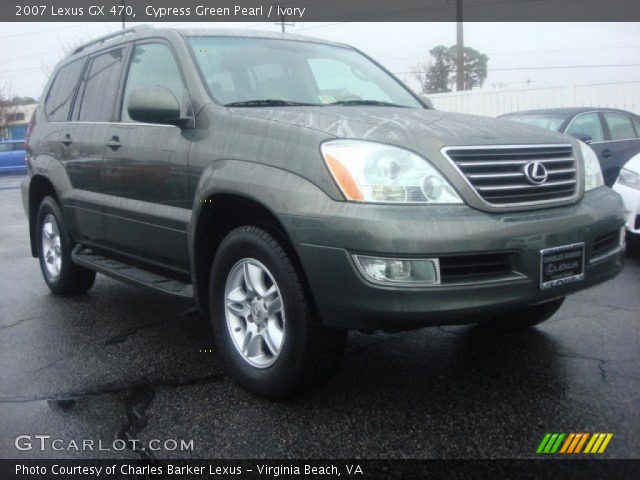 2007 Lexus GX 470 in Cypress Green Pearl