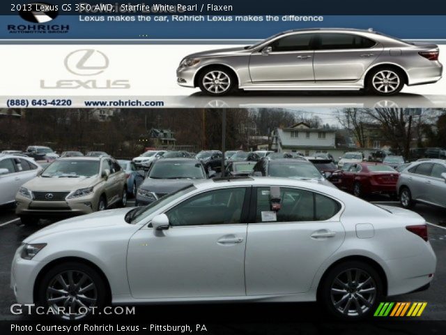 2013 Lexus GS 350 AWD in Starfire White Pearl