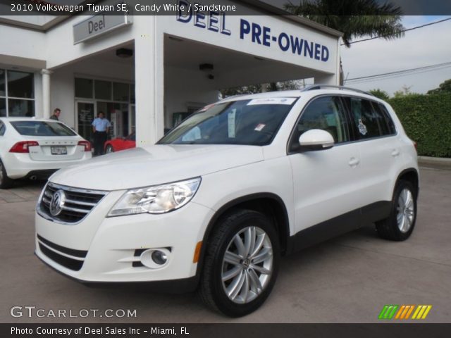 2010 Volkswagen Tiguan SE in Candy White