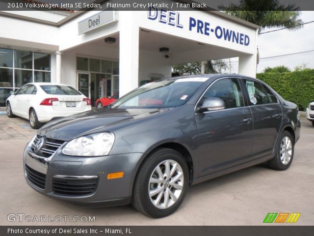 2010 Volkswagen Jetta SE Sedan in Platinum Grey Metallic