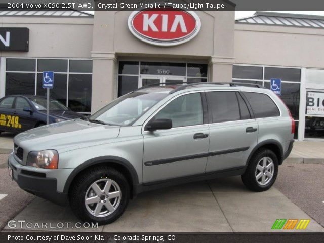 2004 Volvo XC90 2.5T AWD in Crystal Green Metallic