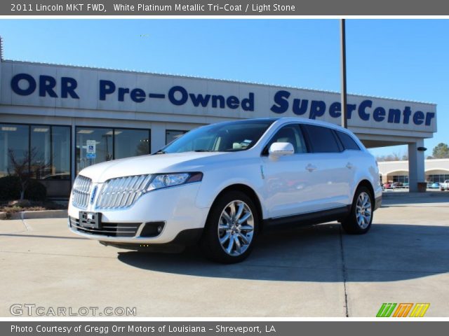 2011 Lincoln MKT FWD in White Platinum Metallic Tri-Coat