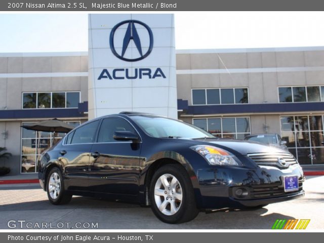 2007 Nissan Altima 2.5 SL in Majestic Blue Metallic