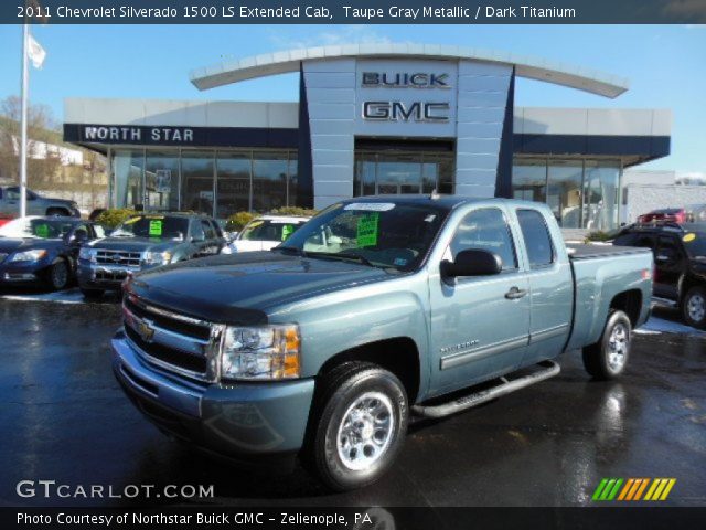 2011 Chevrolet Silverado 1500 LS Extended Cab in Taupe Gray Metallic