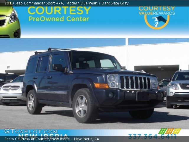 2010 Jeep Commander Sport 4x4 in Modern Blue Pearl