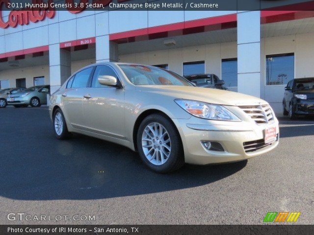 2011 Hyundai Genesis 3.8 Sedan in Champagne Beige Metallic