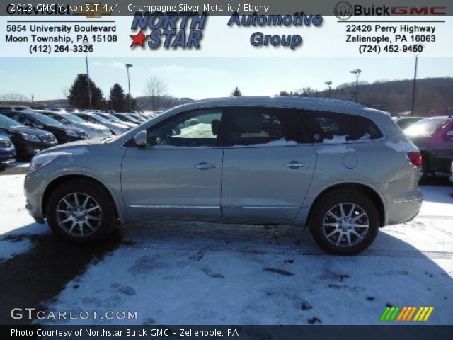 2013 GMC Yukon SLT 4x4 in Champagne Silver Metallic