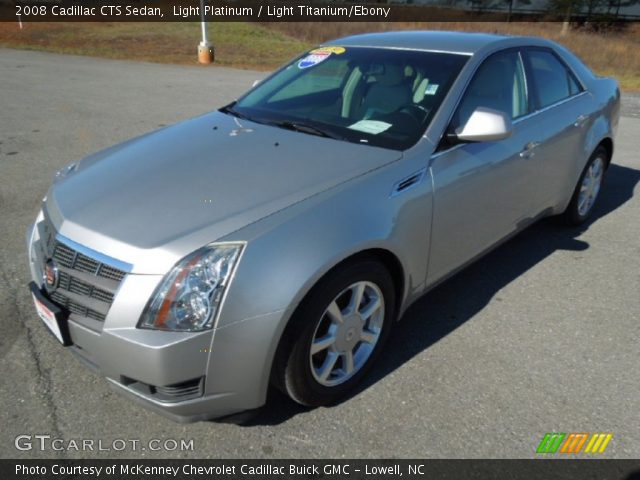 2008 Cadillac CTS Sedan in Light Platinum