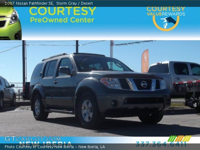 2007 Nissan Pathfinder SE in Storm Gray