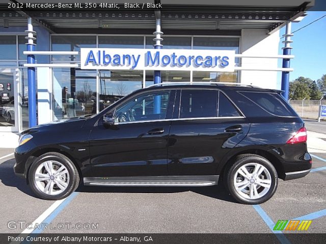 2012 Mercedes-Benz ML 350 4Matic in Black