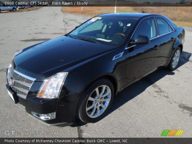 2008 Cadillac CTS Sedan in Black Raven