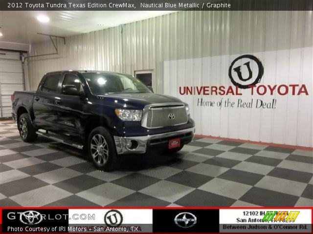 2012 Toyota Tundra Texas Edition CrewMax in Nautical Blue Metallic
