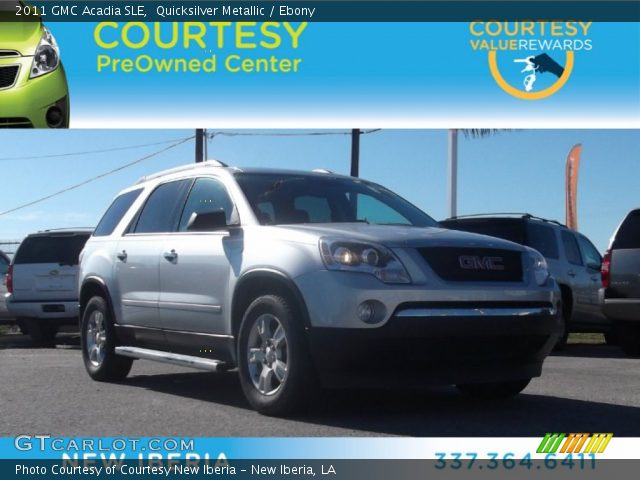 2011 GMC Acadia SLE in Quicksilver Metallic