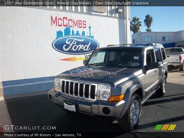 2007 Jeep Commander Sport in Mineral Gray Metallic