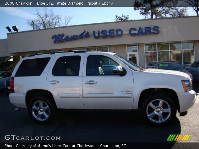 2008 Chevrolet Tahoe LTZ in White Diamond Tricoat