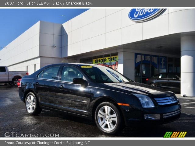 2007 Ford Fusion SEL V6 in Black