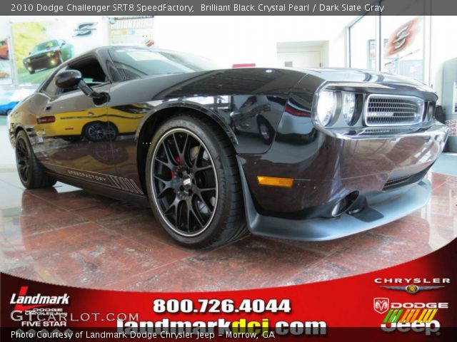 2010 Dodge Challenger SRT8 SpeedFactory in Brilliant Black Crystal Pearl