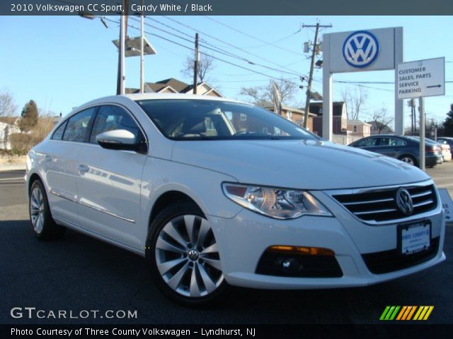 2010 Volkswagen CC Sport in Candy White