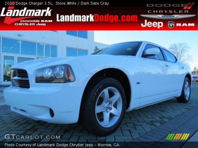 2010 Dodge Charger 3.5L in Stone White