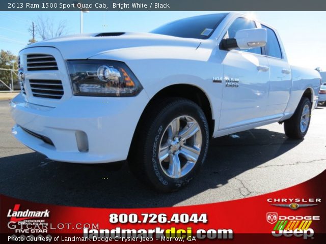 2013 Ram 1500 Sport Quad Cab in Bright White