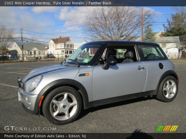 2002 Mini Cooper Hardtop in Pure Silver Metallic