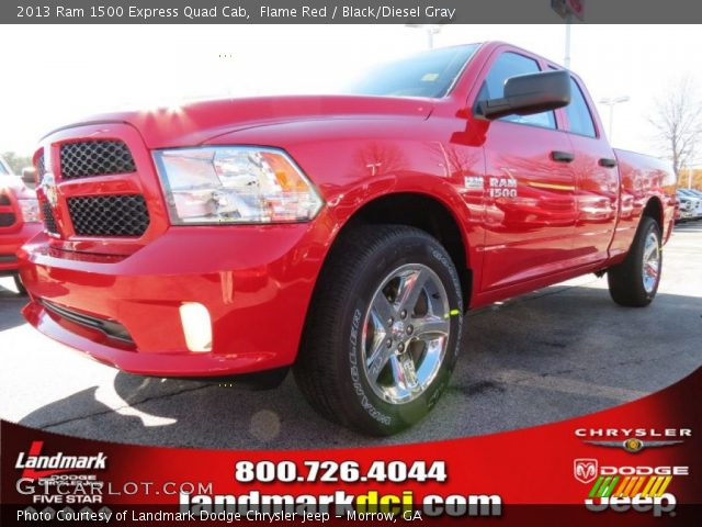 2013 Ram 1500 Express Quad Cab in Flame Red