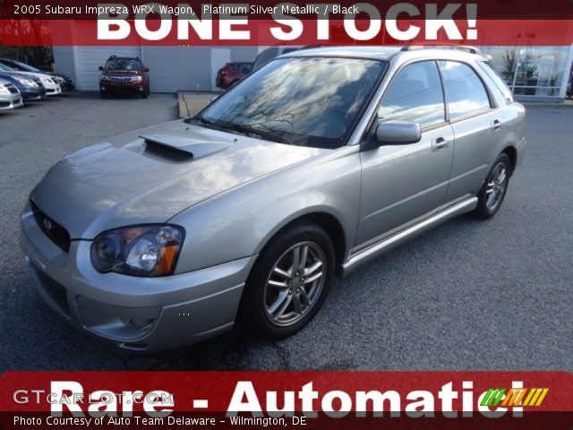 2005 Subaru Impreza WRX Wagon in Platinum Silver Metallic